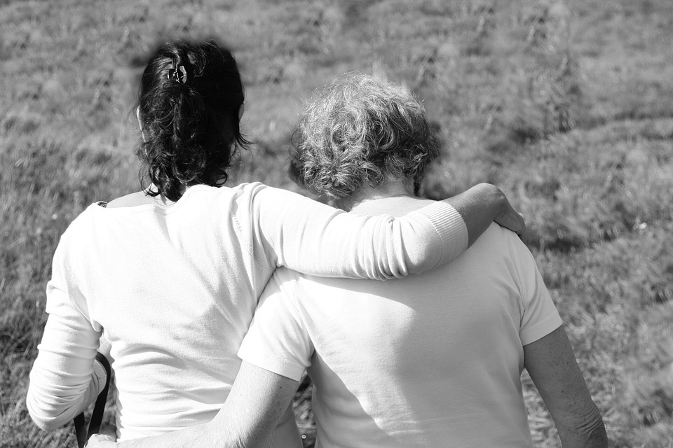 Together Loss Love Joy Mother Daughter Embrace